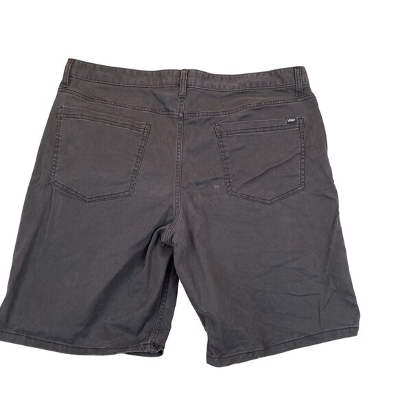 Vans Mens Chino Shorts Size 38 Brown Casual Summer Classic Straight - Picture 2 of 15